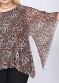 LEOPAR DESENLİ BLUUZ